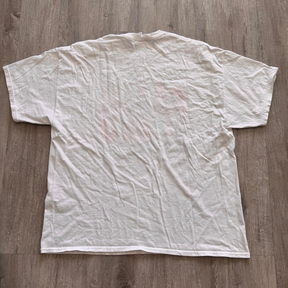 Vintage Florida A&M University FAMU Rattlers White Graphic T-Shirt Mens 2XL - Picture 6 of 8
